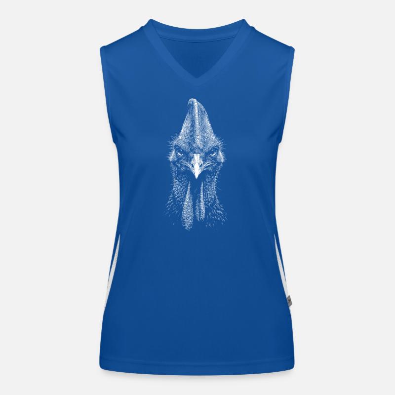 Kasuar Funktionelles Kontrast-Tank Top für Frauen