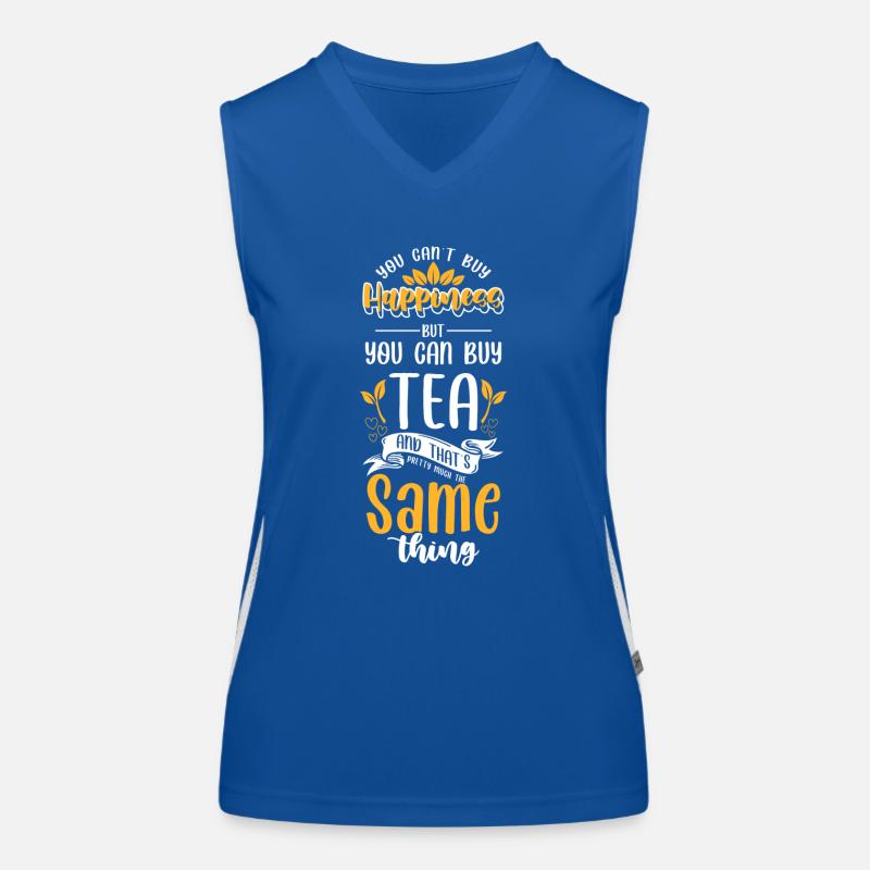 Tea drinker Grandma Winter Women's Functional Contrast Tank Top