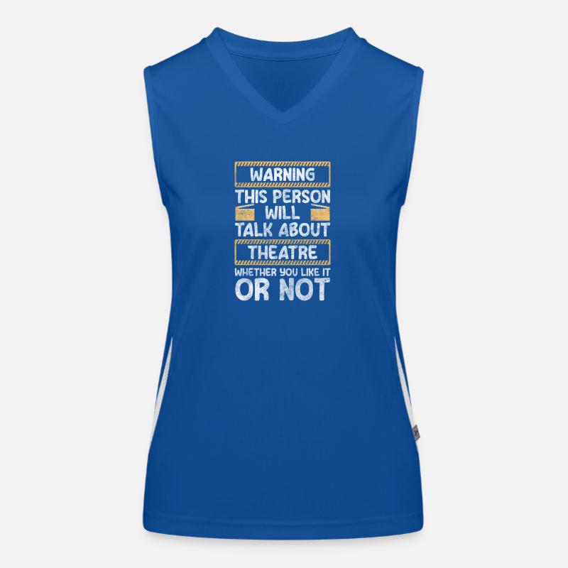 Actress Drama Women's Functional Contrast Tank Top