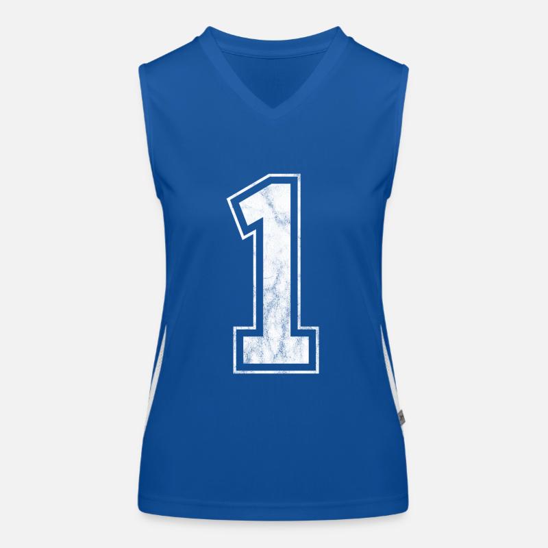 Nummer 1 Funktionelles Kontrast-Tank Top für Frauen