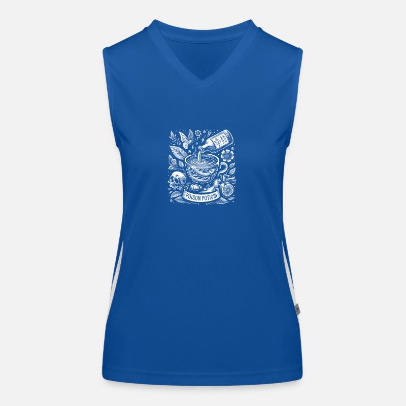 Gift-Fläschchen 3 Funktionelles Kontrast-Tank Top für Frauen
