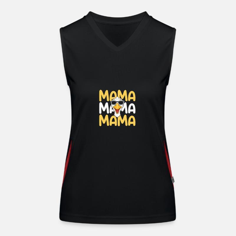 Maman Mère Oie Débardeur respirant contrasté Femme