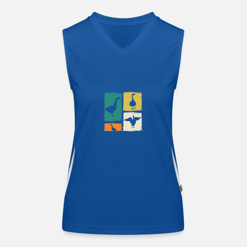 Gans Funktionelles Kontrast-Tank Top für Frauen