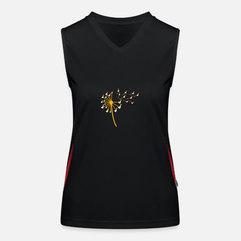 Gans Funktionelles Kontrast-Tank Top für Frauen