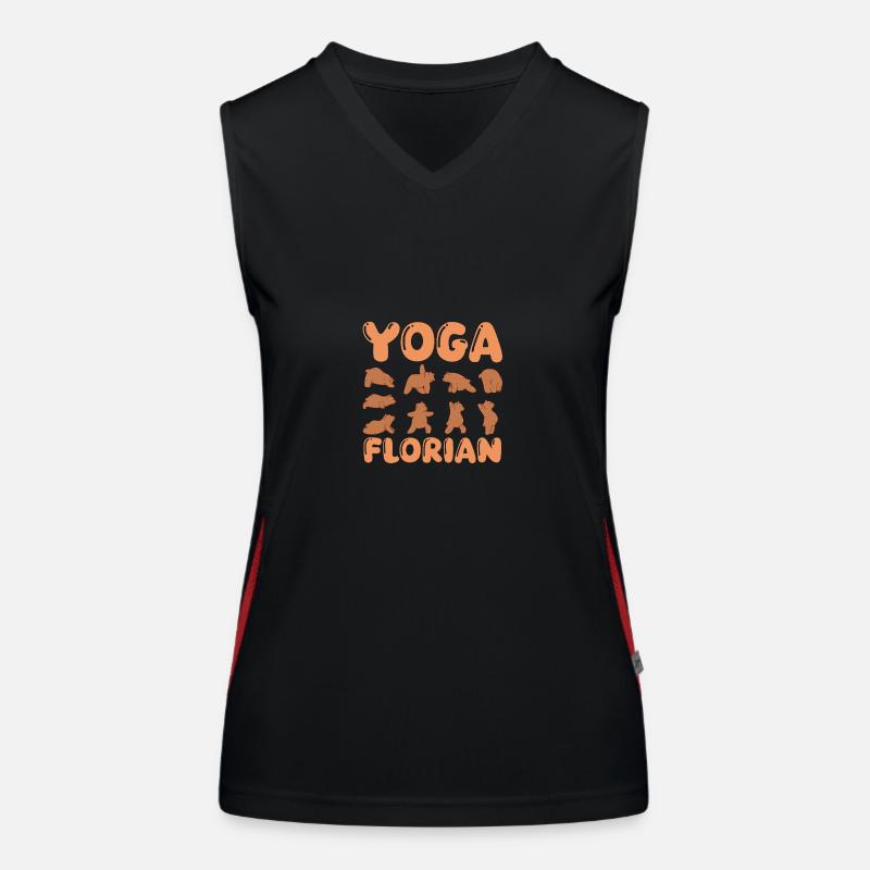 Yoga pour chat Florian Débardeur respirant contrasté Femme