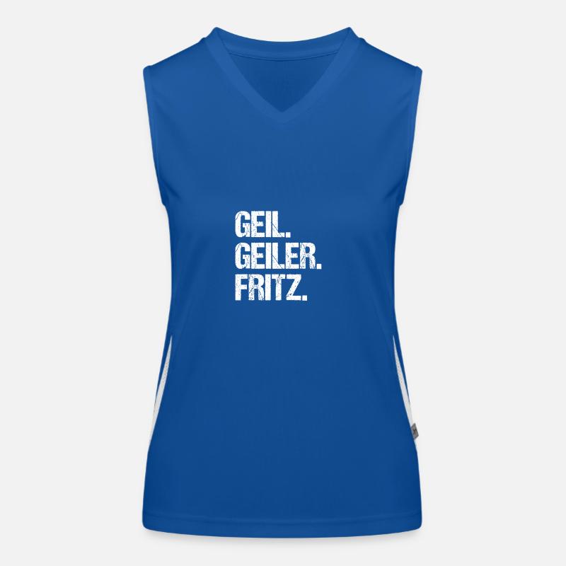 Fritz Funktionelles Kontrast-Tank Top für Frauen