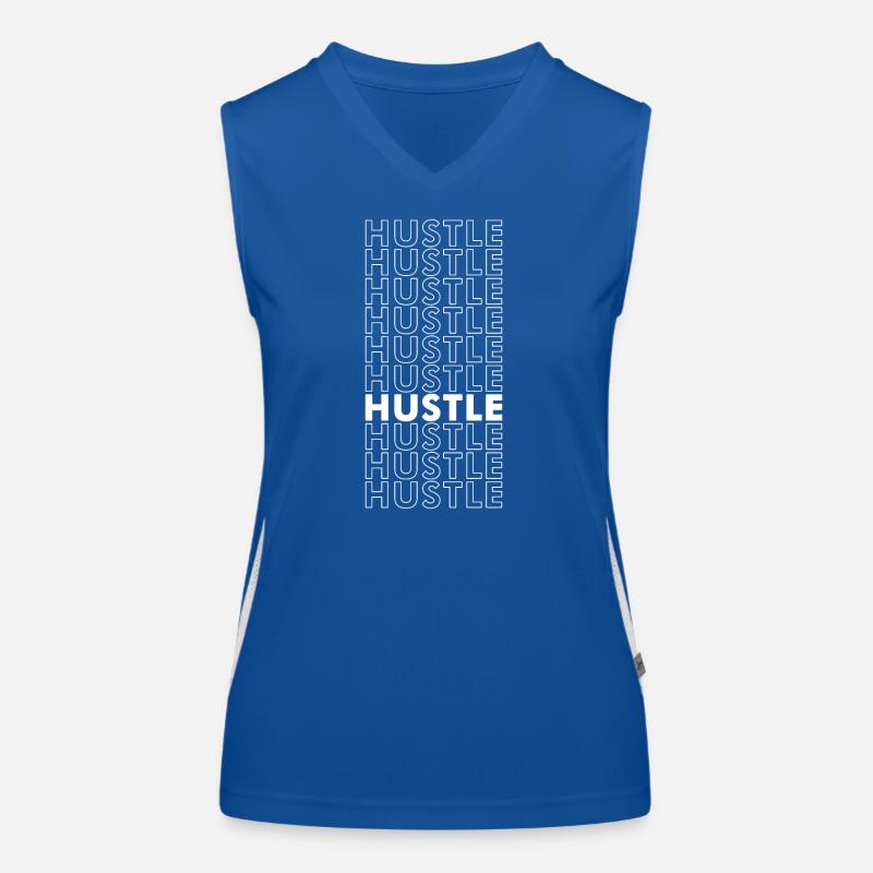 Hustle Funktionelles Kontrast-Tank Top für Frauen