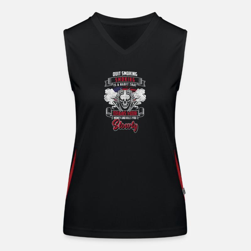 Non-Smoking Non-Smoking Cigarettes Non-Smoking Women's Functional Contrast Tank Top