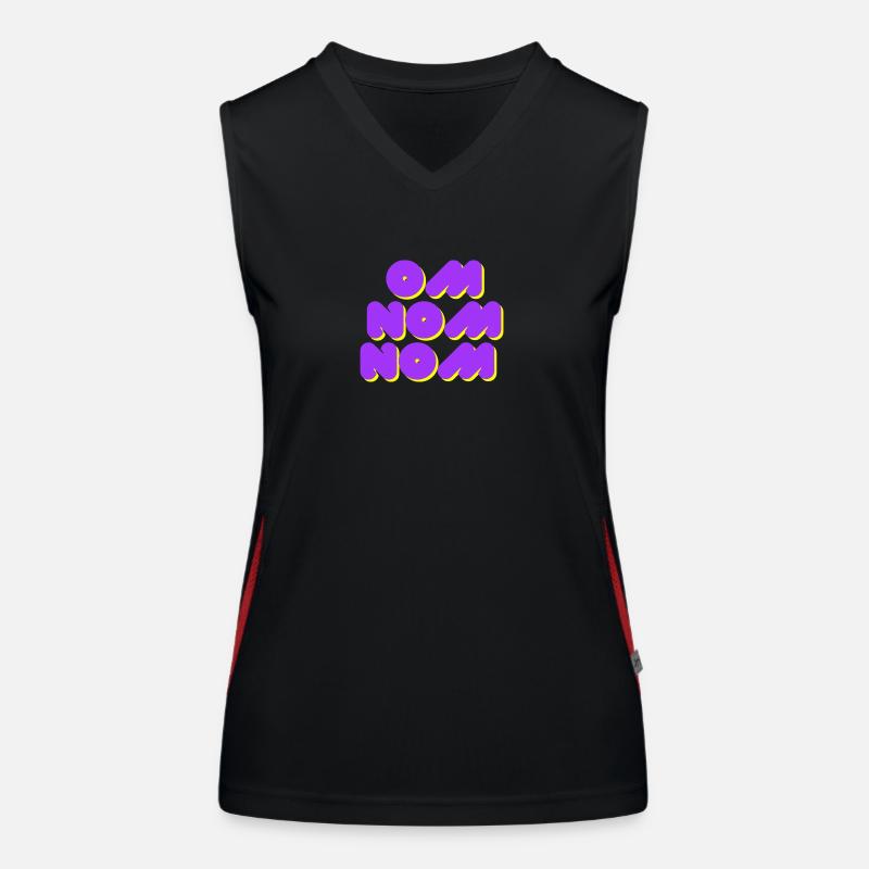 Om Name Name Women's Functional Contrast Tank Top