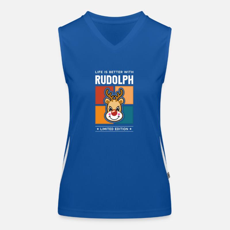 Rudolph Women's Functional Contrast Tank Top
