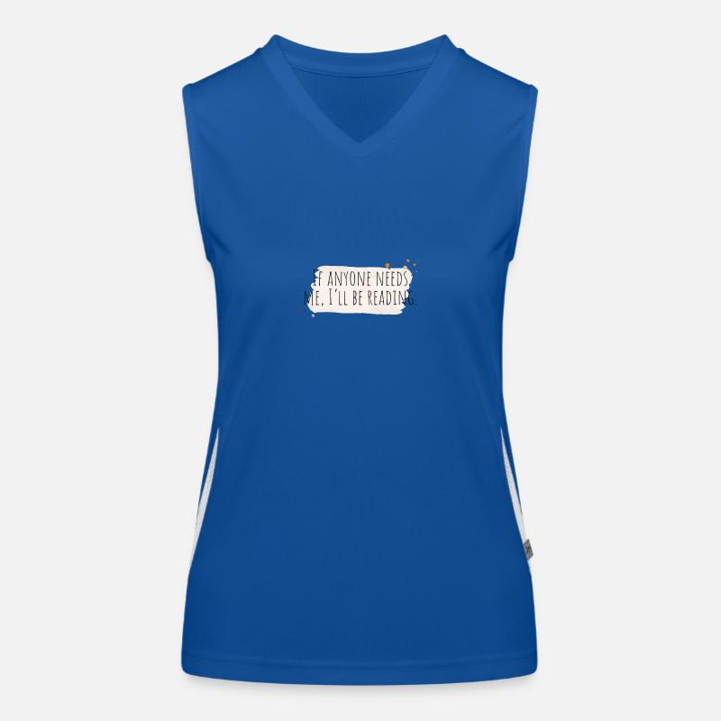 If anyone needs me, I'll be reading Funktionelles Kontrast-Tank Top für Frauen