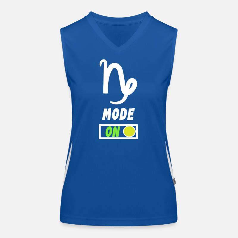 Tierkreis Statement Horoskop Steinbock Astrologie Funktionelles Kontrast-Tank Top für Frauen
