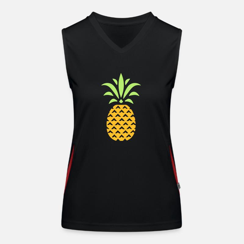 ANANAS STYLISÉ Débardeur respirant contrasté Femme