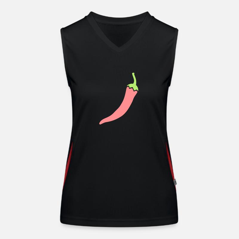 Chilli spice Women's Functional Contrast Tank Top