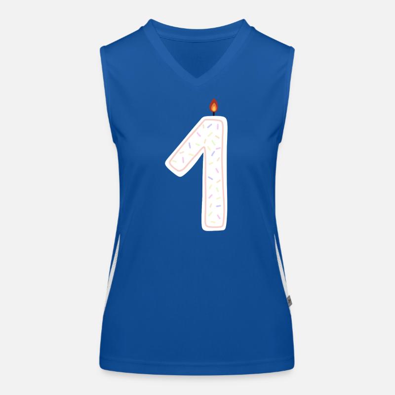 Bougie de célébration avec design de pépites Débardeur respirant contrasté Femme