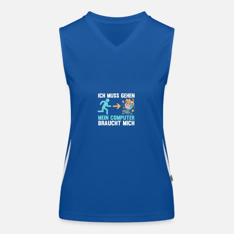 Gamer Gamer Programmer Administrator Computer Women's Functional Contrast Tank Top
