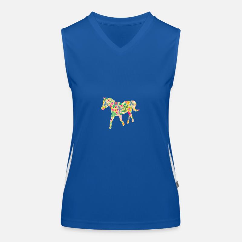Riding Horse Women's Functional Contrast Tank Top