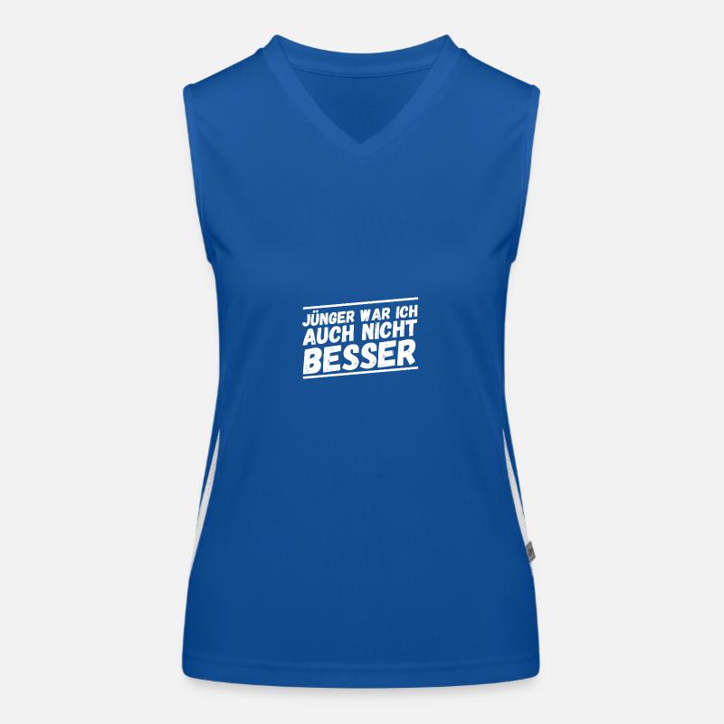 Ich Bin Nicht Alt Geburtstag Funktionelles Kontrast-Tank Top für Frauen