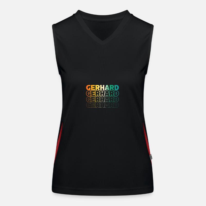 Gerhard Women's Functional Contrast Tank Top