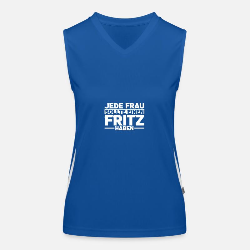 Fritz Funktionelles Kontrast-Tank Top für Frauen