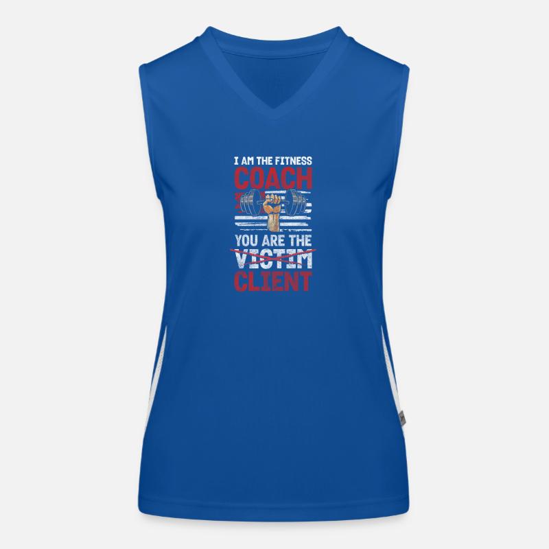 Trainer Gym Pumpen Sport Funktionelles Kontrast-Tank Top für Frauen