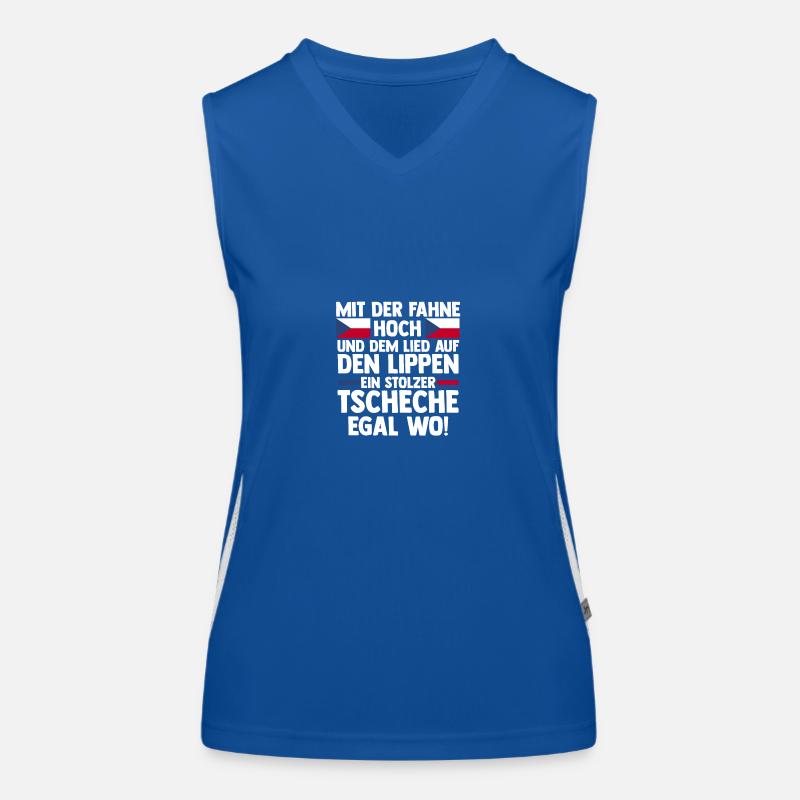 Tchèques République tchèque Débardeur respirant contrasté Femme