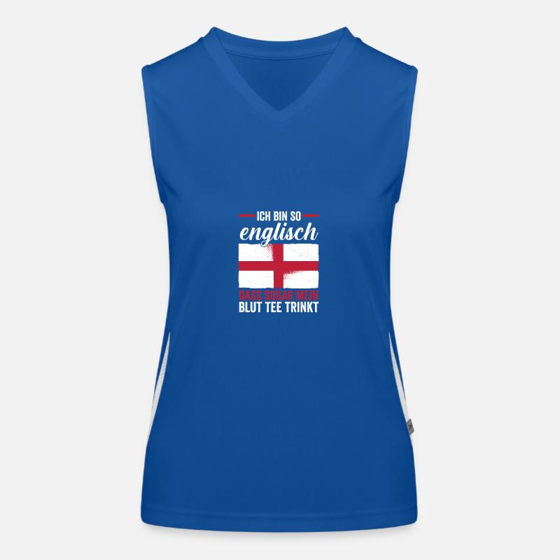 Grande-Bretagne Anglais Angleterre Débardeur respirant contrasté Femme