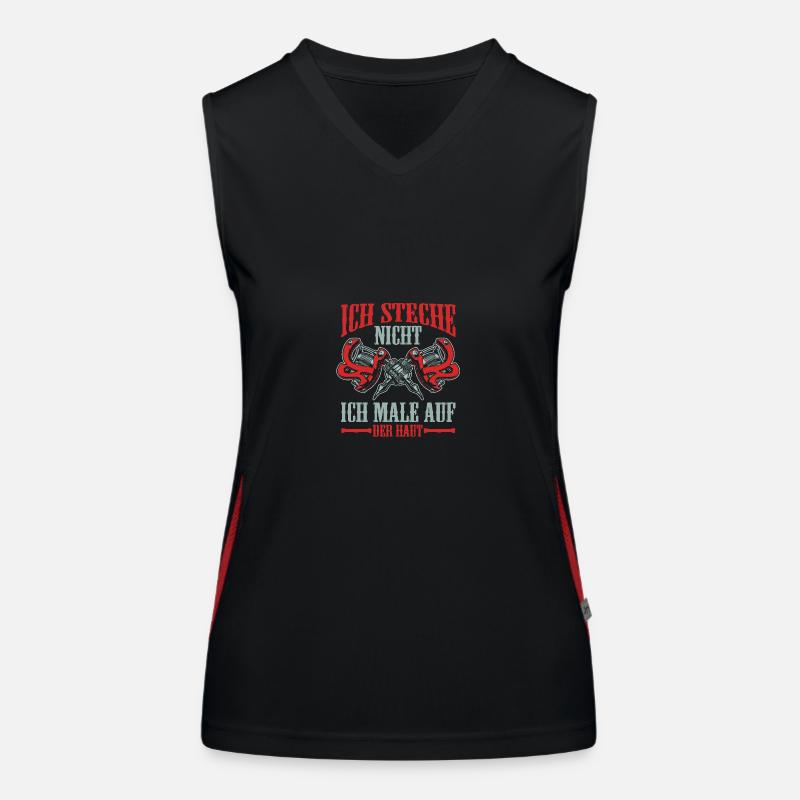 Tattoo Tattoo Studio Tattoo Artist Women's Functional Contrast Tank Top
