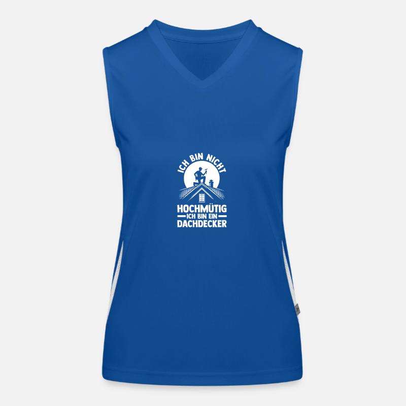 Master Roofer Roofer Women's Functional Contrast Tank Top