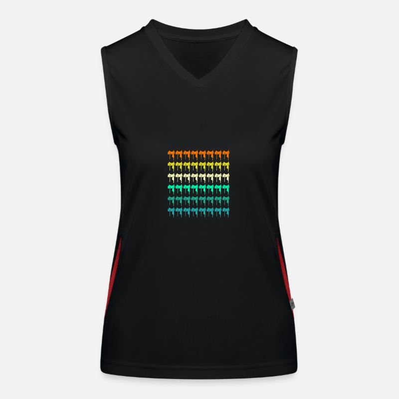 Riding Horses Women's Functional Contrast Tank Top