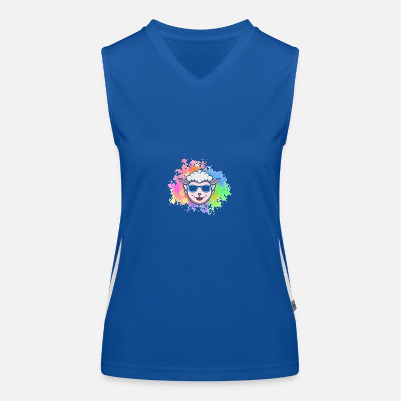 Shepherd Sheep Women's Functional Contrast Tank Top