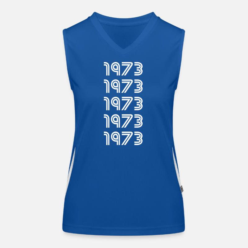1973 Funktionelles Kontrast-Tank Top für Frauen