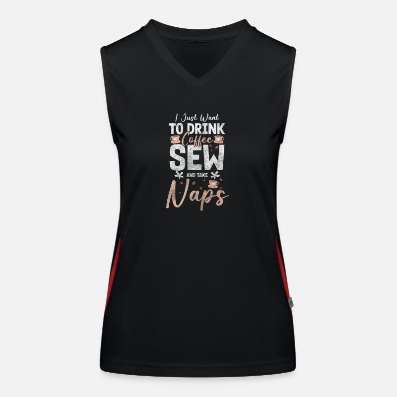 Clothing Hobby Bespoke Tailor Knitting Women's Functional Contrast Tank Top