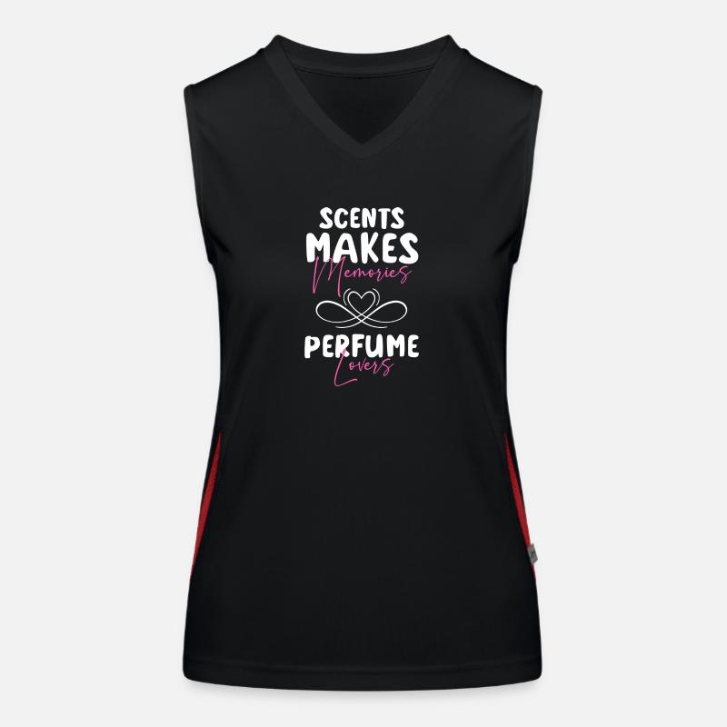 Perfume Perfumery Perfume Bottle Women's Functional Contrast Tank Top