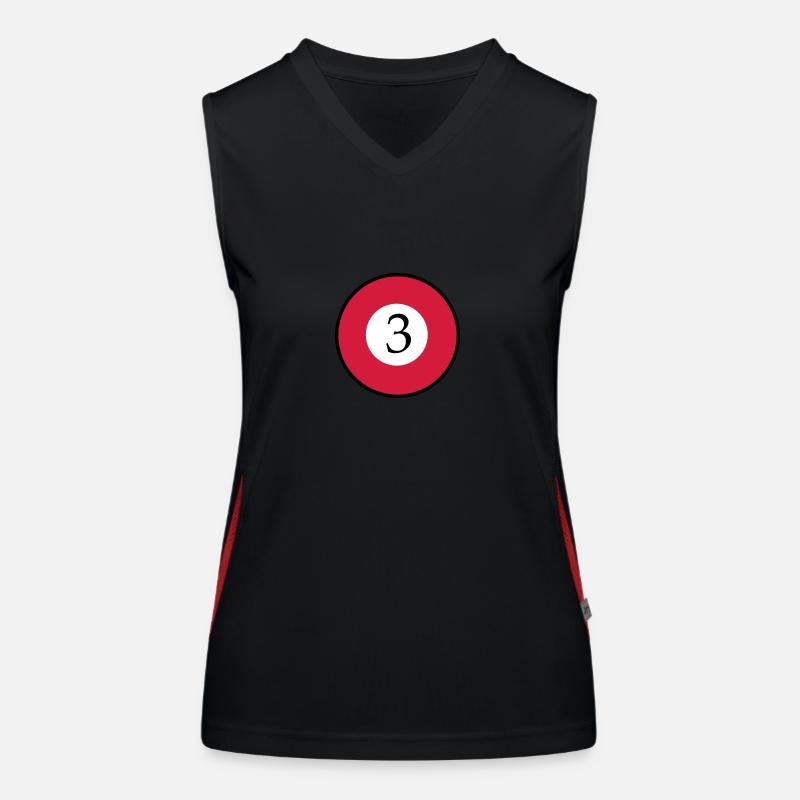billiards Women's Functional Contrast Tank Top