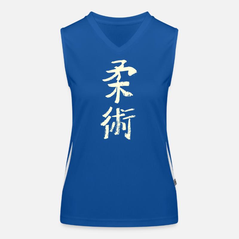 Jiujitsu - japonais Débardeur respirant contrasté Femme