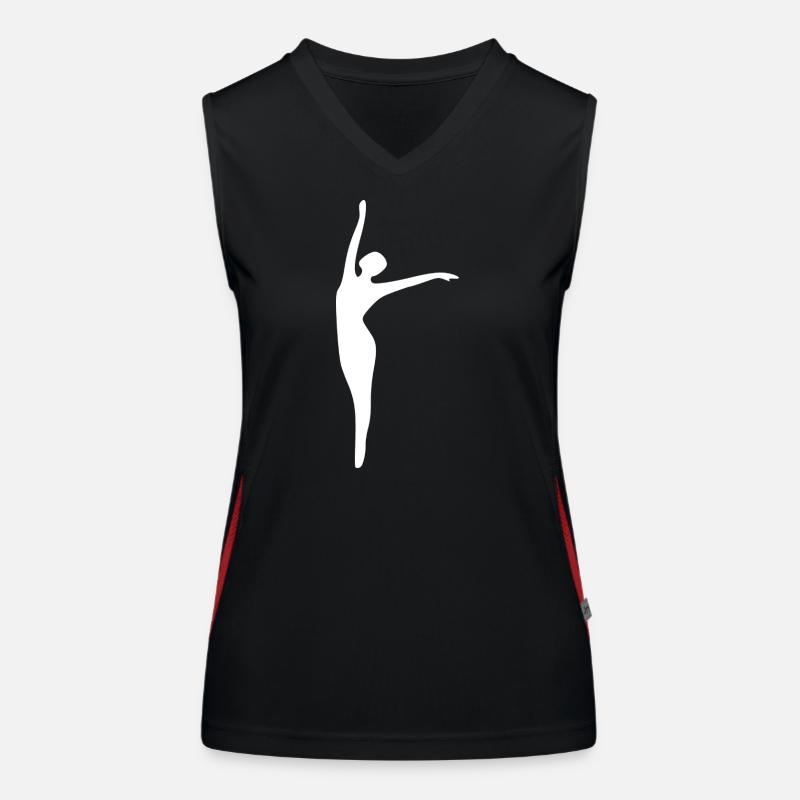 Danse Débardeur respirant contrasté Femme