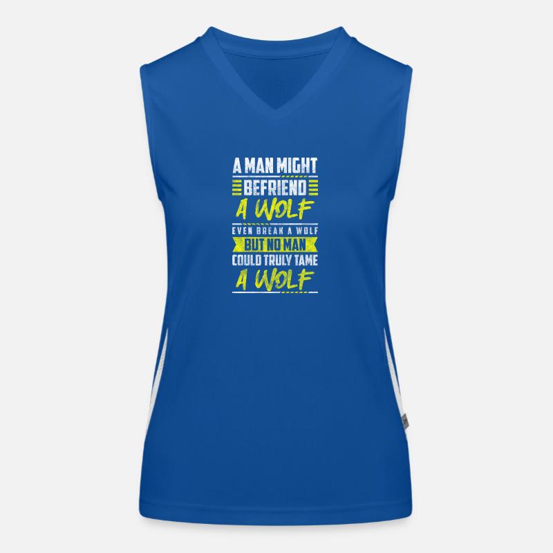 Wolves Strength Women's Functional Contrast Tank Top