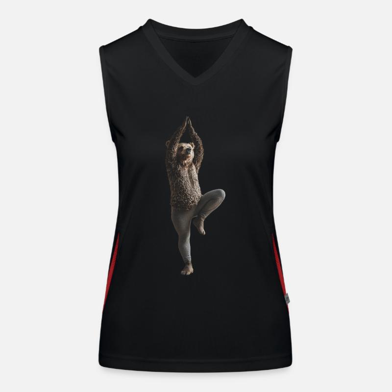 Tragen Funktionelles Kontrast-Tank Top für Frauen