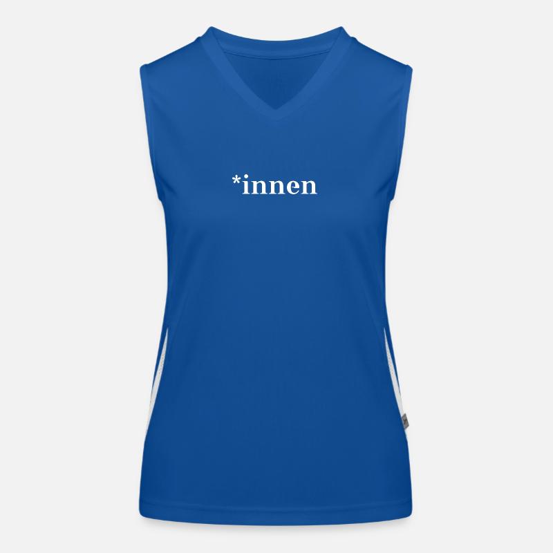 Feminism Queer Gift Idea PRO Gendering Women's Functional Contrast Tank Top