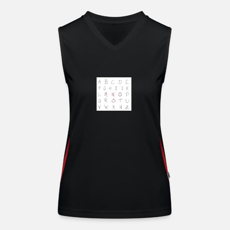 Der Name Simon Alphabet Funktionelles Kontrast-Tank Top für Frauen