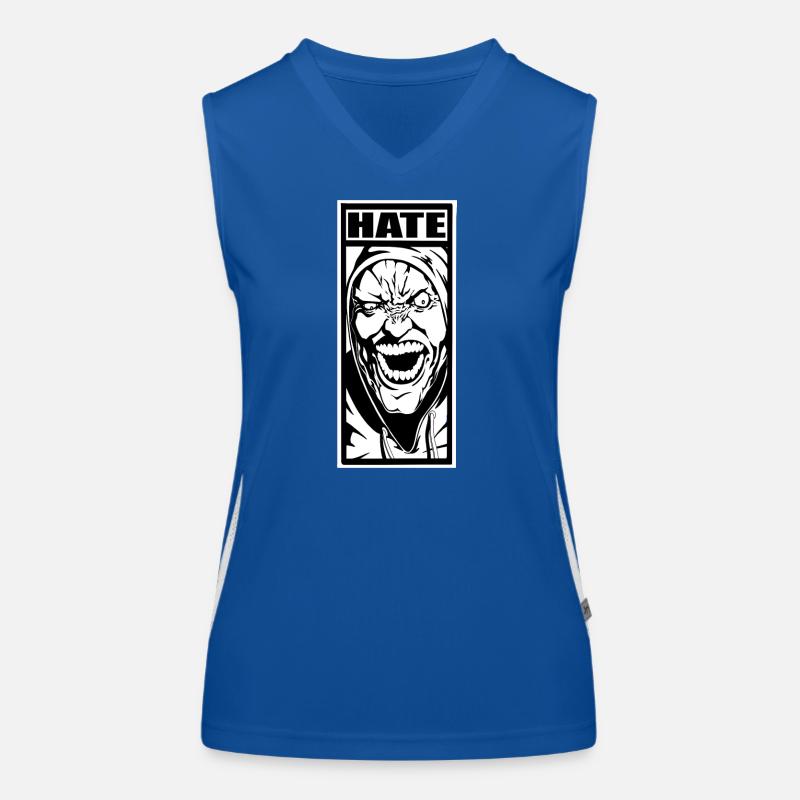 Hass Funktionelles Kontrast-Tank Top für Frauen