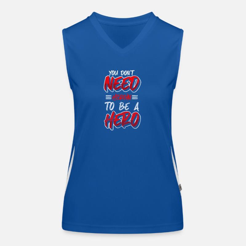 Drug Addict Motivation Joint Women's Functional Contrast Tank Top