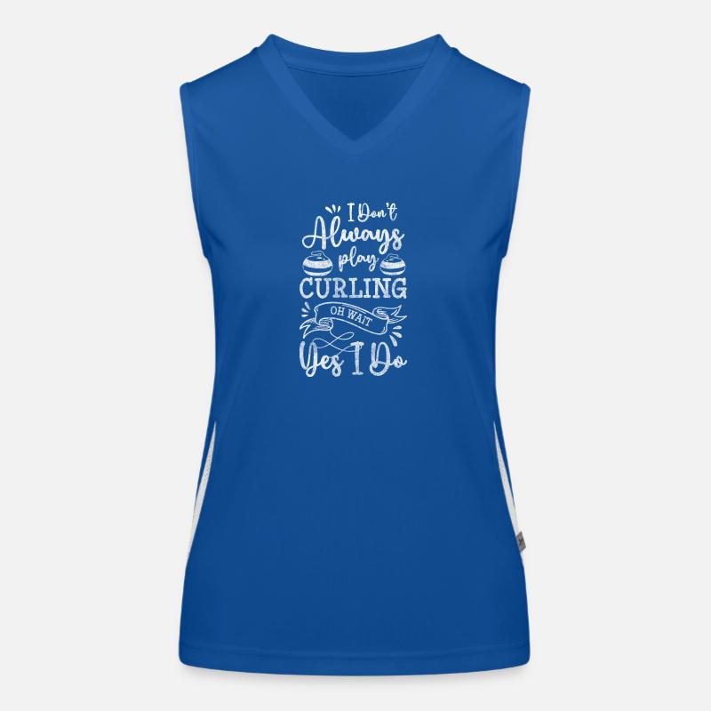 Sport Team Rink Hall Women's Functional Contrast Tank Top