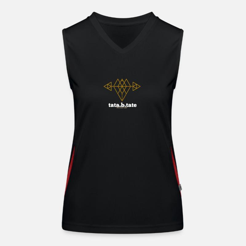tata.b.tate Funktionelles Kontrast-Tank Top für Frauen