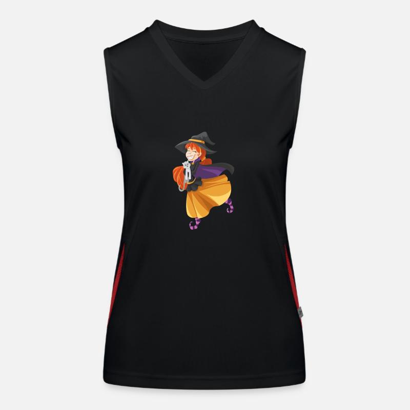 witch Women's Functional Contrast Tank Top