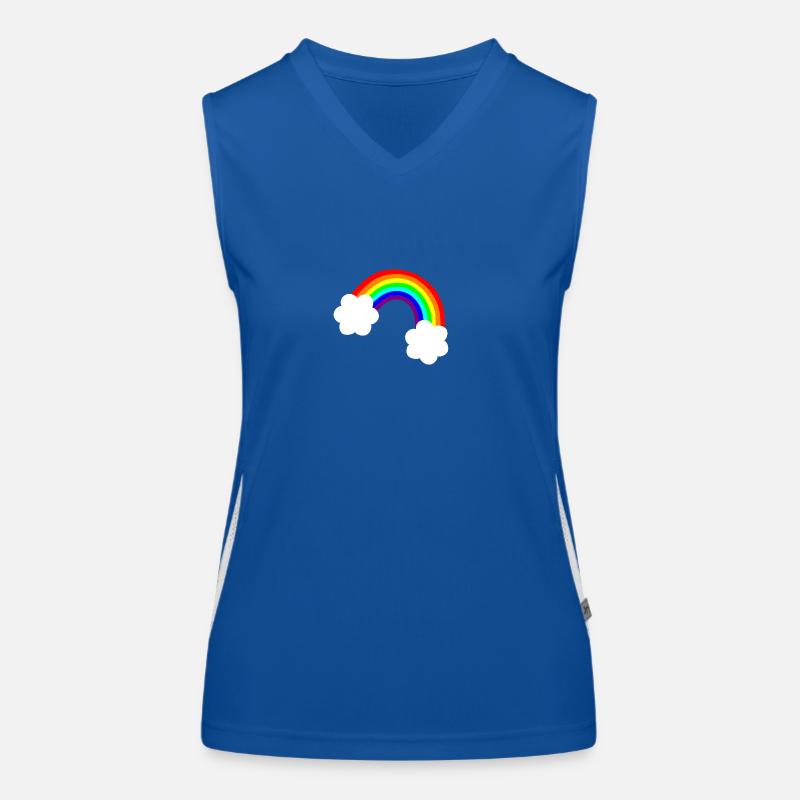 rainbow Women's Functional Contrast Tank Top