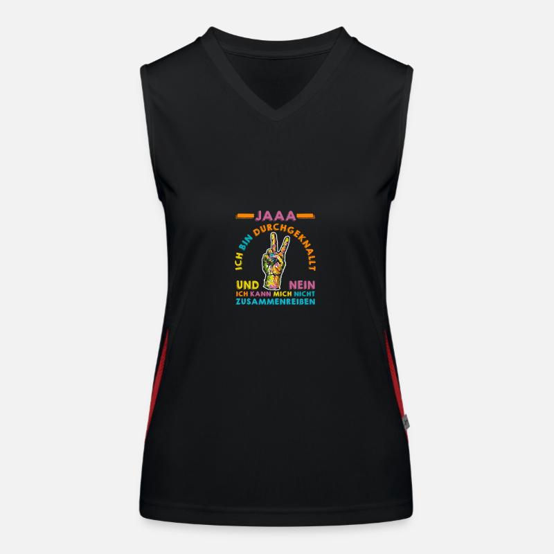 Arbeitskollegen Witziges Geschenk Funktionelles Kontrast-Tank Top für Frauen