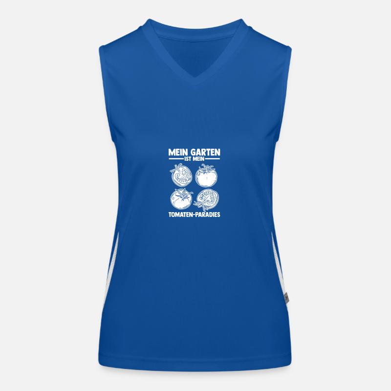 Gärtner Tomate Bauer Garten Funktionelles Kontrast-Tank Top für Frauen