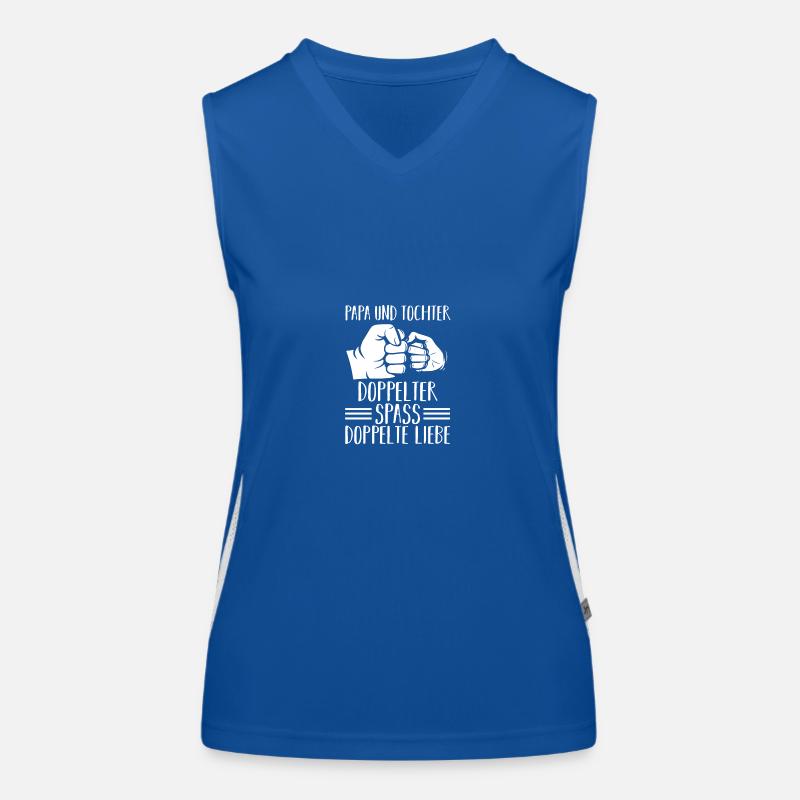 Dad And Daughter Women's Functional Contrast Tank Top
